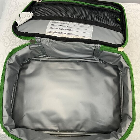 John Deere Green Tractor Insulated Lunch Box Bag Kids Polyester - Picture 4 of 6